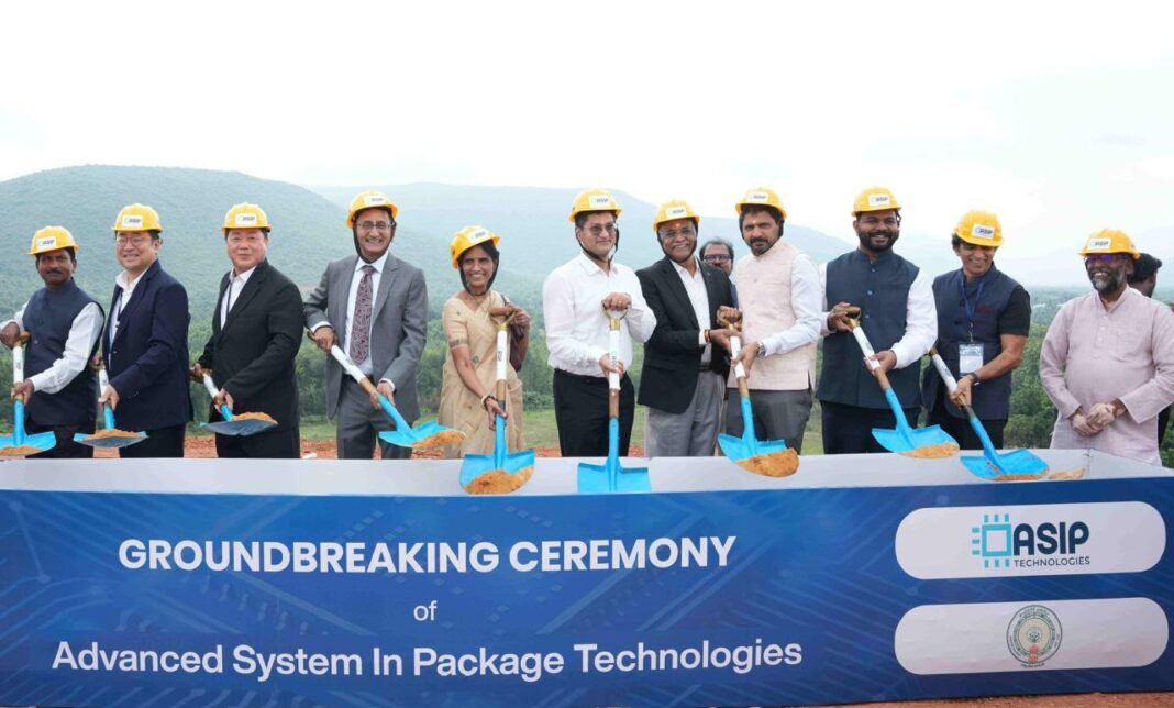 PM Modi Lays Foundation for ASIP’s Semiconductor Facility in Visakhapatnam PM Modi Lays Foundation for ASIP’s Semiconductor Facility in Visakhapatnam